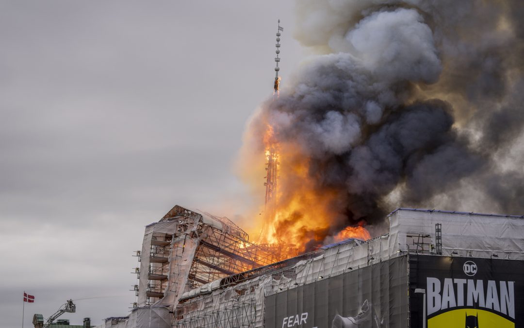 Historic Tragedy in Copenhagen: Old Stock Exchange Fire Sparks Cultural Loss