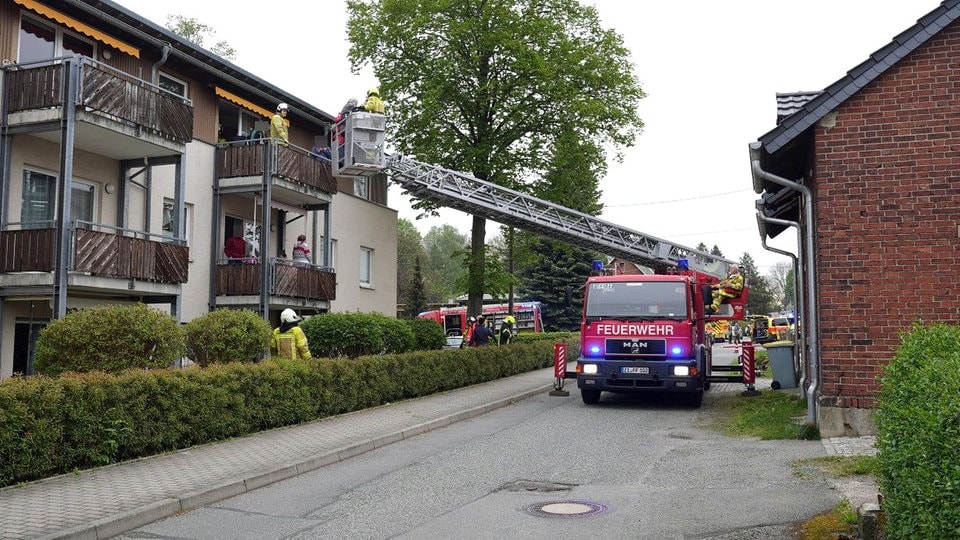 Drei Verletzte nach Brand in Seniorenwohnanlage bei Bautzen – MDR