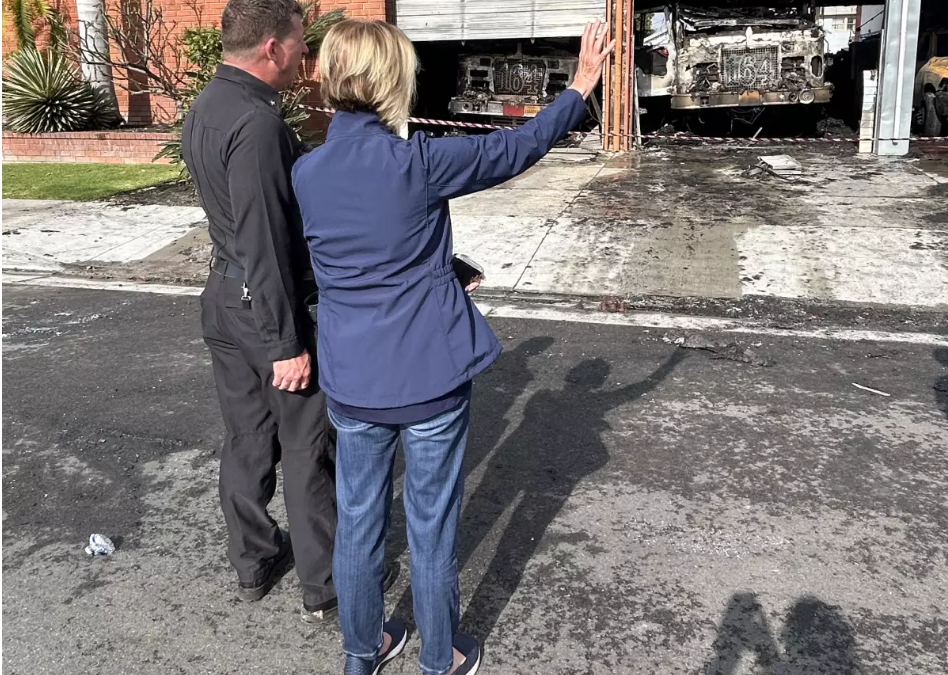 1 Fire Station Destroyed: Huntington Park’s Morning Blaze Crisis